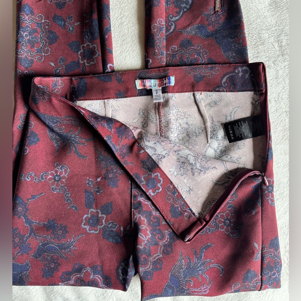 Urban Outfitters Burgundy and Gray Pants